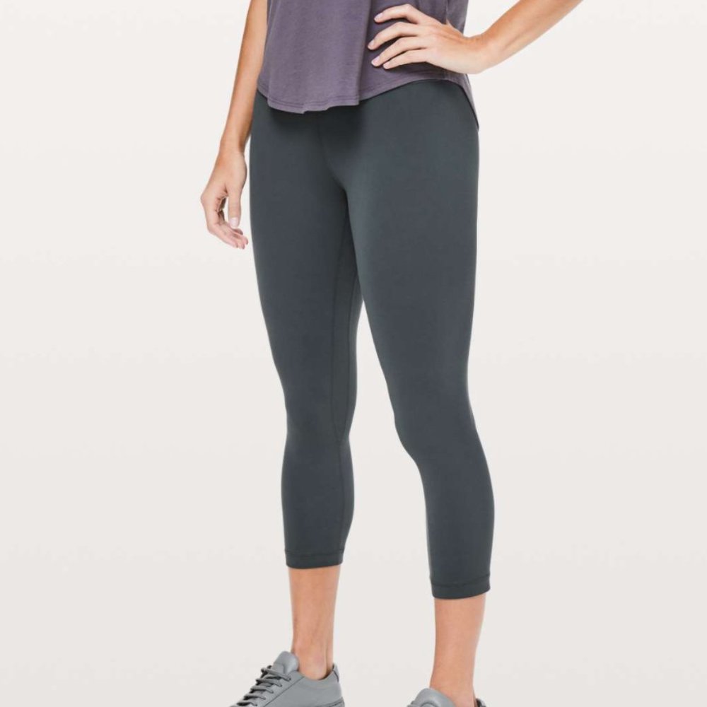 LULULEMON Melanite HR Align Crop 21" 4